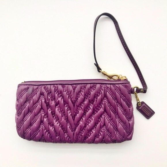 Authentic Coach Wristlet - Picture 2 of 4